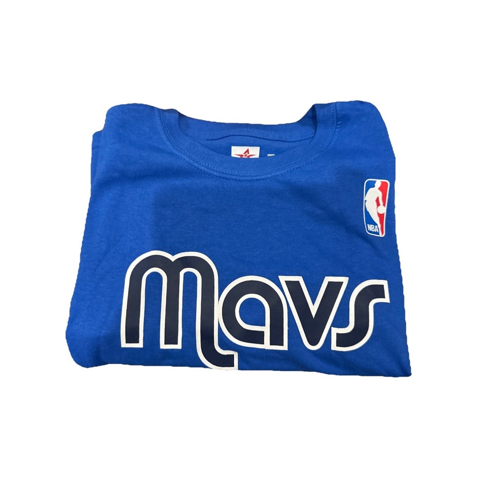 Golden State Mavs‎ blue crew neck t-shirt youth sz S Blue NBA C2-14